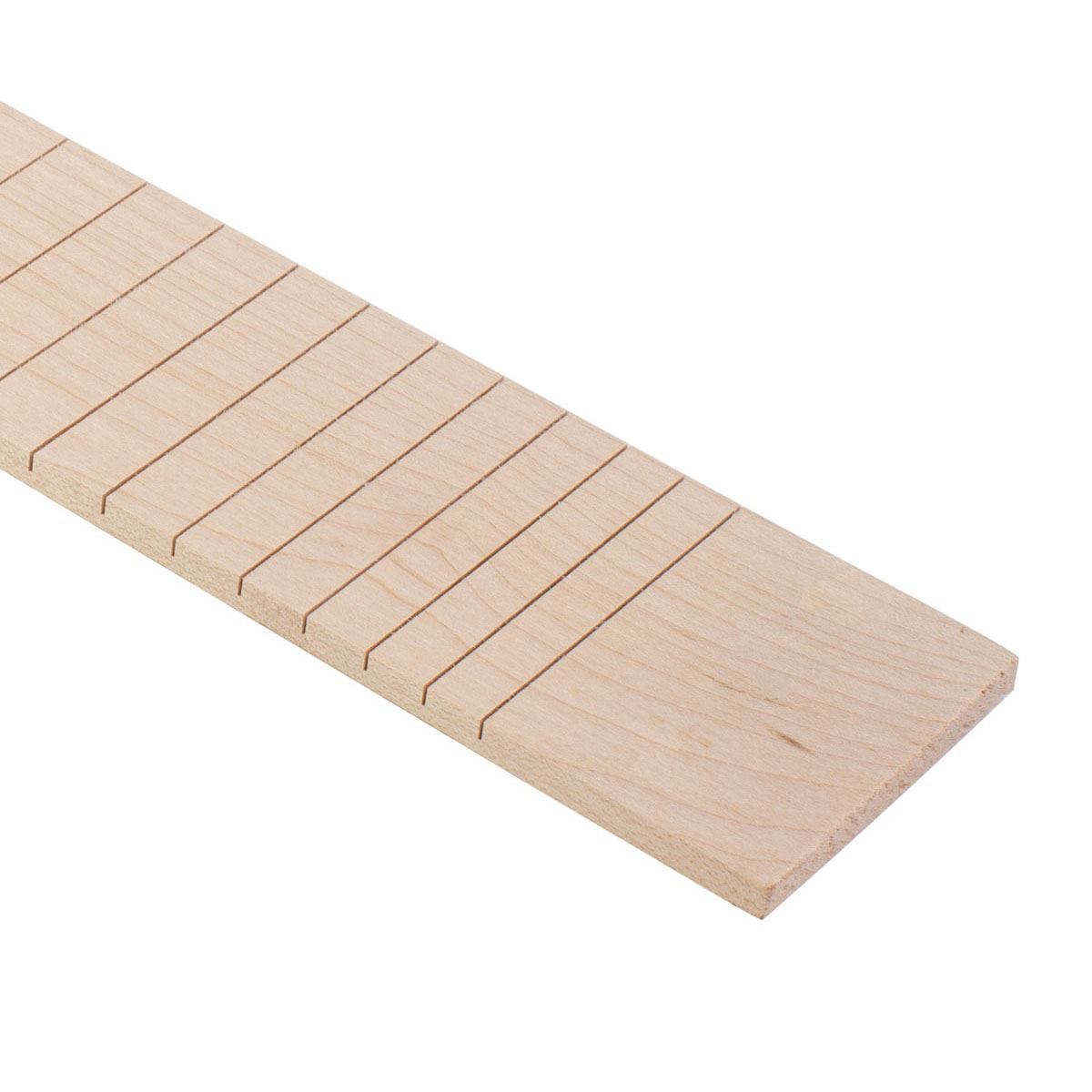 Pre-slotted Maple Fretboard - 25 inch scale - 10 inch radius