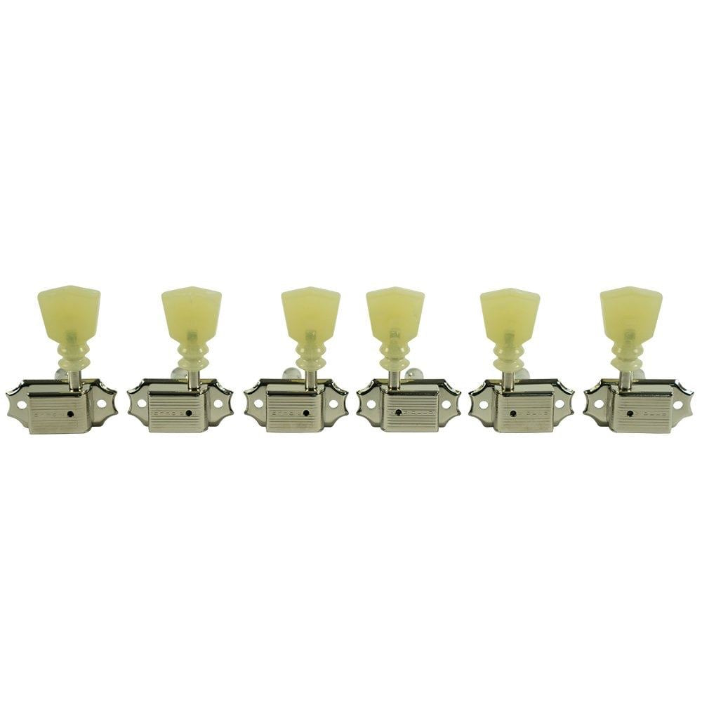 Kluson USA Tuners - Double Ring - Single Line Stamp - Tulip