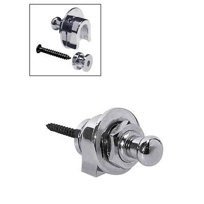 Security Strap Locks - Schaller Style - Chrome