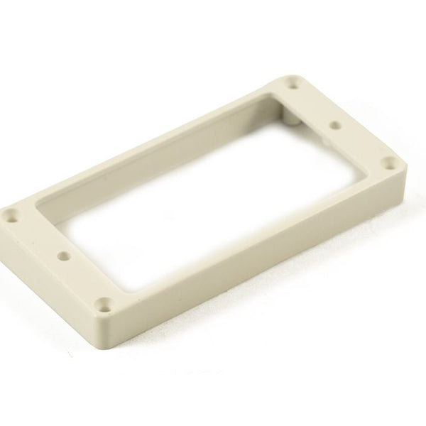 Humbucker Mounting Ring - Flat - 10-11mm - White