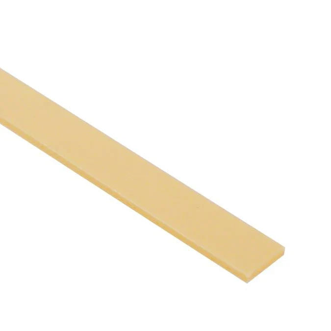 Binding ABS Plastic - Cream - 2,3 x 6,35 x 1650mm
