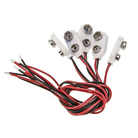 Battery Clip for 9 Volt Batteries