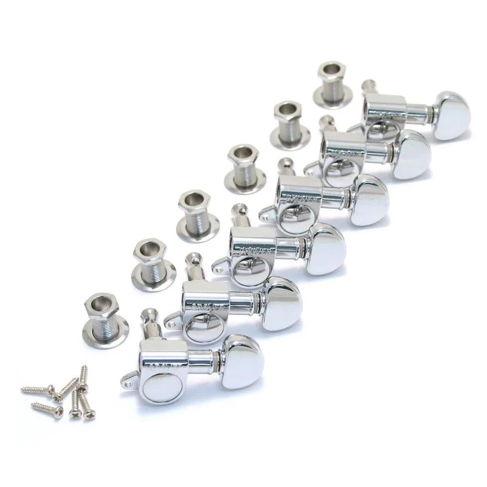 Grover Mini Rotomatics (205 Series) - 6x1 - Chrome