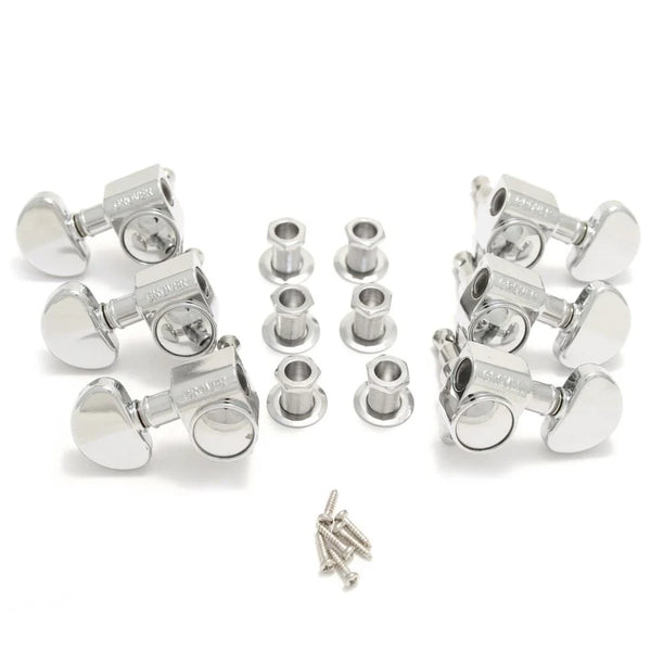 Grover Original Rotomatics (102 Series) - 3x3 - Chrome