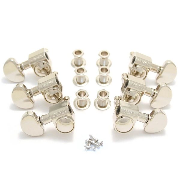 Grover Original Rotomatics (102 Series) - 3x3 - Nickel