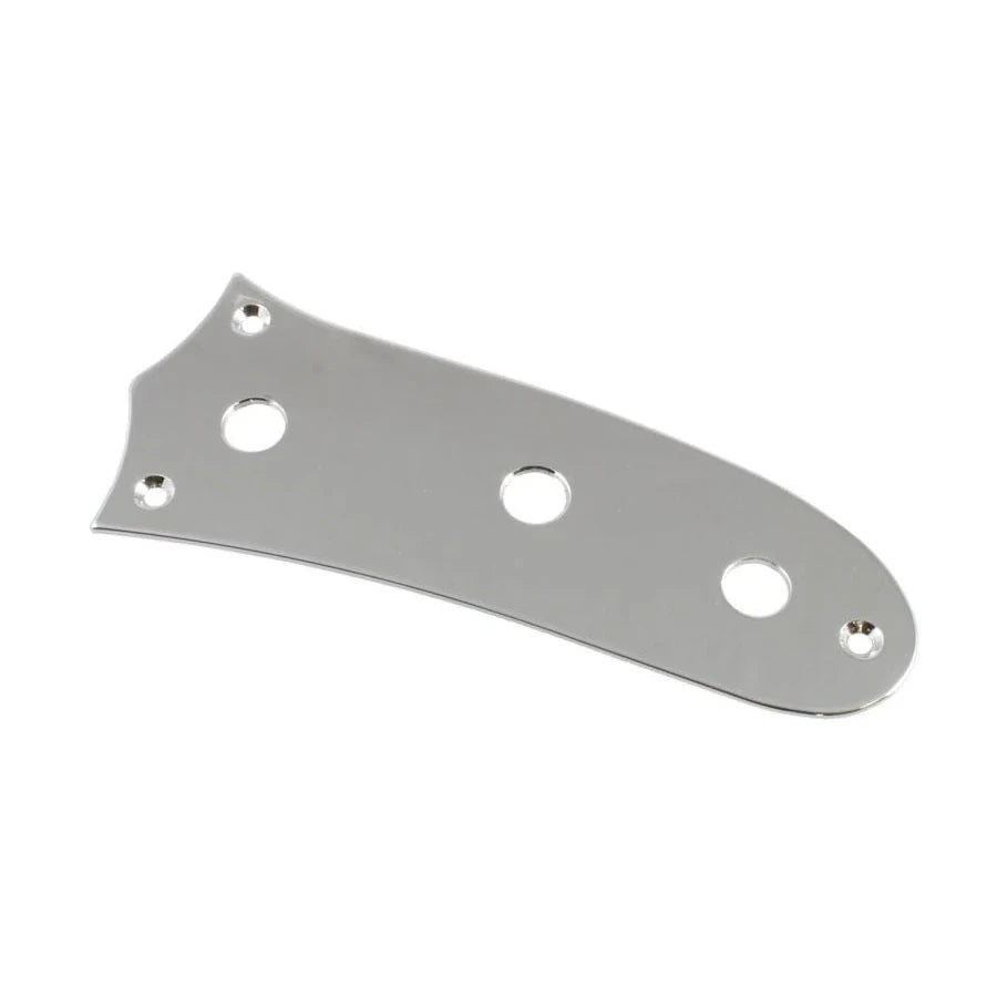 Control Plate for Fender Mustang - Chrome