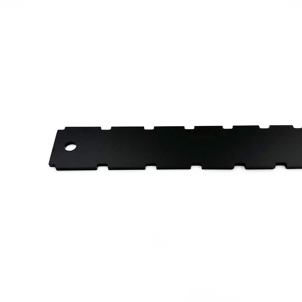 Notched Straight Edge for Guitar Neck & Fretboard Alignment