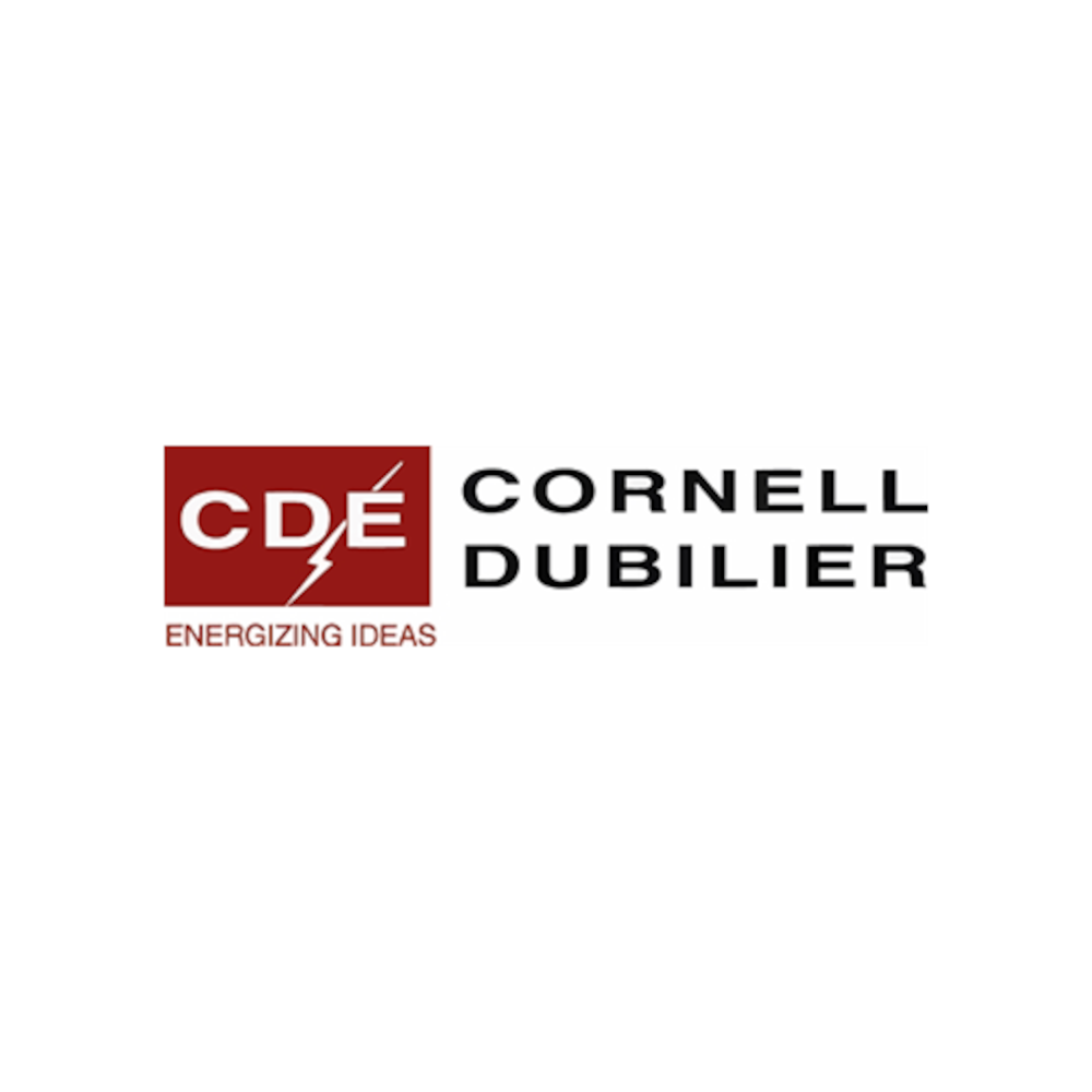 Cornell Dubilier logo – makers of Mallory and Orange Drop tone capacitors