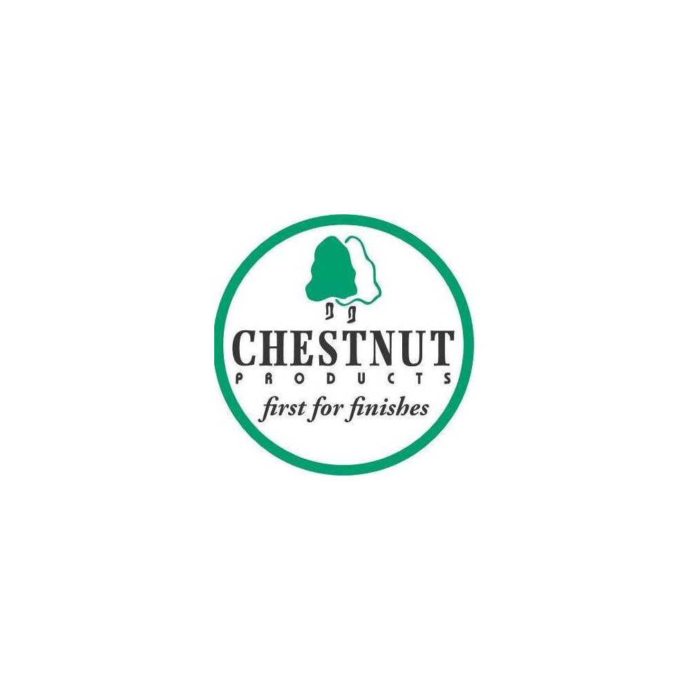 Chestnut Products logo – wood finishes, lemon oil, and sealer for guitars