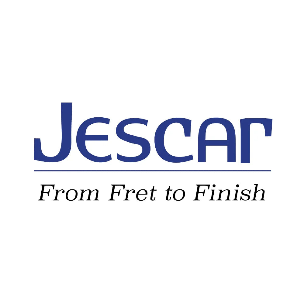 Jescar logo – high-quality fretwire for guitars and basses