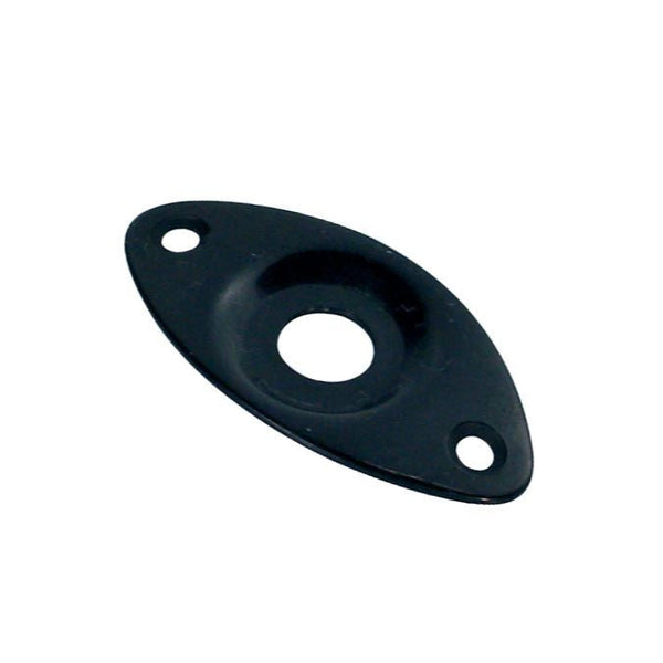 Oval Input Cover Recessed - Black