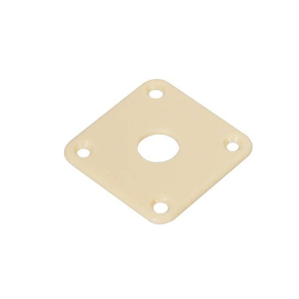 Les Paul Input Cover - Plastic - Cream