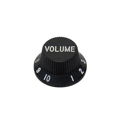 Stratocaster Knob Volume - Black - Metric