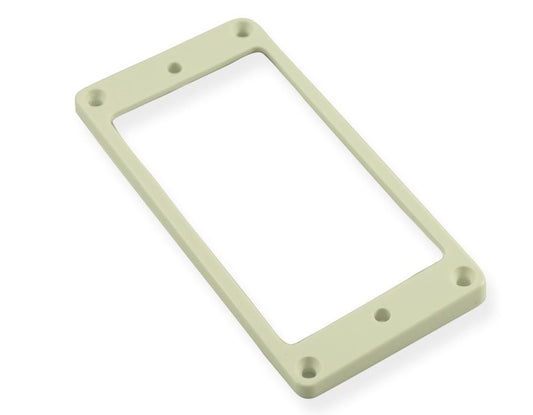 Humbucker Mouting Ring - Flat - 5-7mm - White