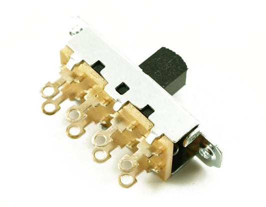 Switchcraft Slideswitch Mustang/Duosonic® zwart