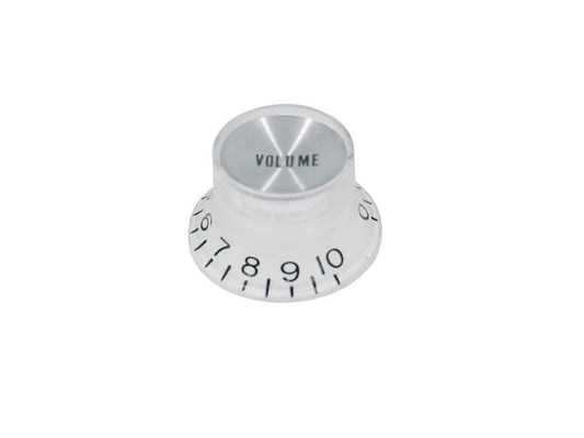 Top HatReflector Knob Volume - White - Metric