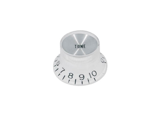 Top Hat Reflector Knob Tone - White - Inch