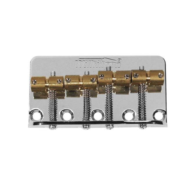 Wilkinson Bass Bridge - Chrome - Brass Saddles