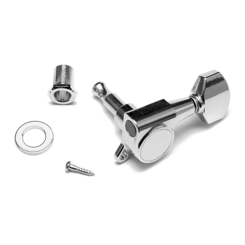 Gotoh SG381 - Mini Button -  6x1 - Chrome
