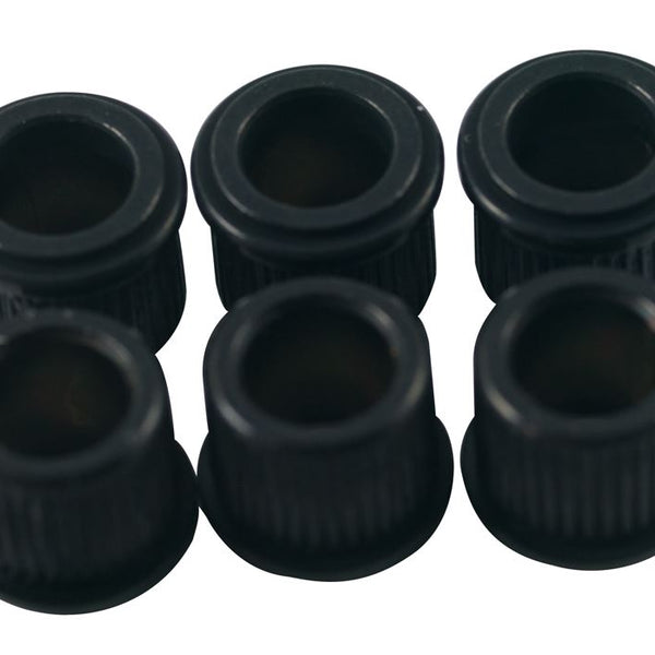 Kluson conversion tuner bushings 6,35mm black