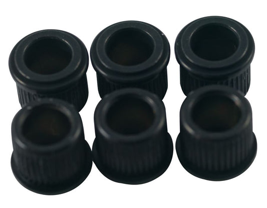Kluson conversion tuner bushings 6,35mm black