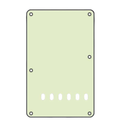 Tremolo Backplate - Mint - Black - Mint