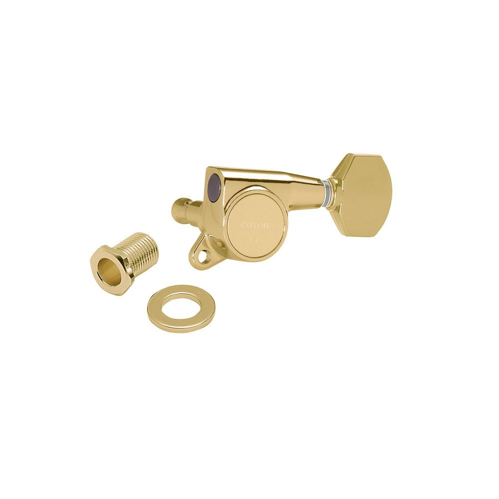 Gotoh SG381 - Mini Button - 3x3 - Gold