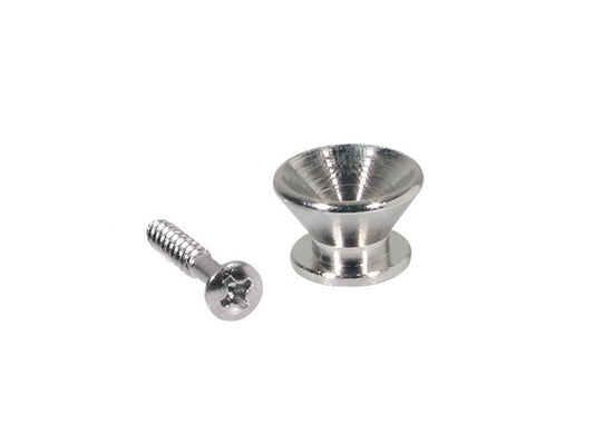 Strap Button with screw Nickel