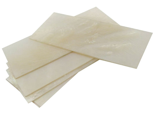 White Mother Of Pearl Blank 35x55x1.5mm