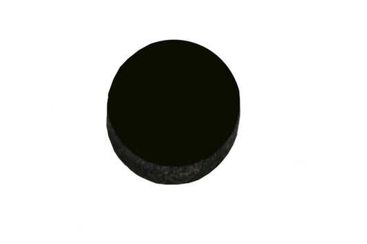 Dot inlay acrylic 6mm zwart