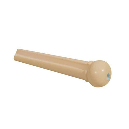 Bridge Pin Plastic Cream - Abalone Dot Ø 3mm - Set of 6