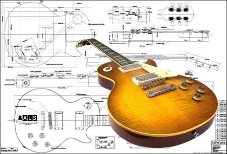 Gibson Les Paul '59 Blueprint
