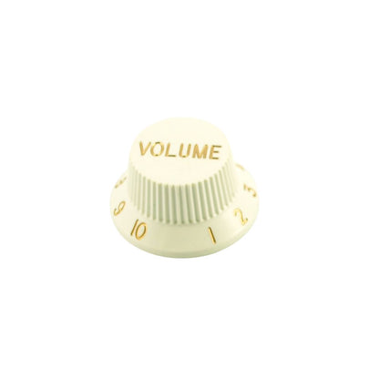 Stratocaster Knob Volume - White - Inch