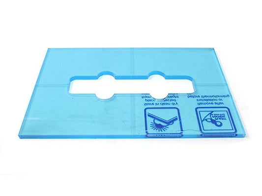 Jazz Bass Bridge Pick-Up Routing Template