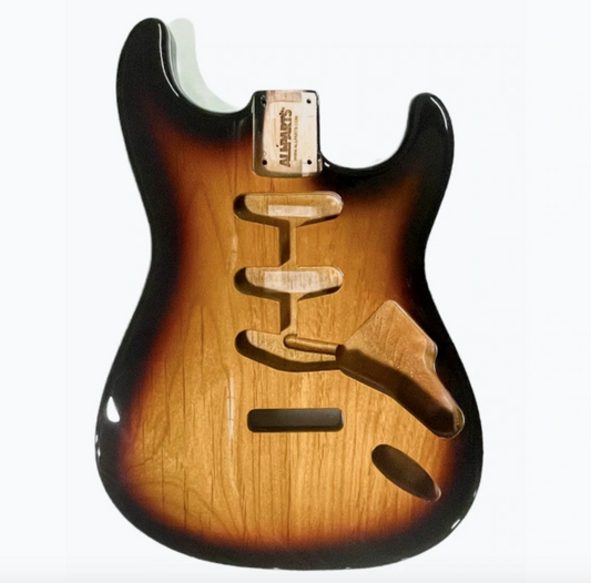 Allparts Stratocaster Body - Alder - 3-Tone Sunburst