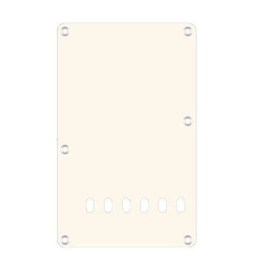 Tremolo Backplate - Vintage White - Black - Vintage White