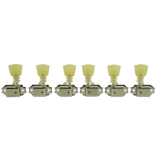 Kluson USA Tuners - Double Ring - Single Line Stamp - Tulip