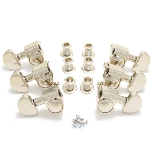 Grover Original Rotomatics (102 Series) - 3x3 - Nickel